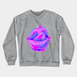 Neon Kiss Crewneck Sweatshirt